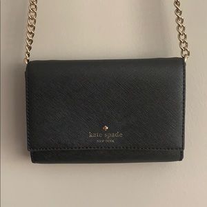 KATE SPADE • Black Crossbody Bag
